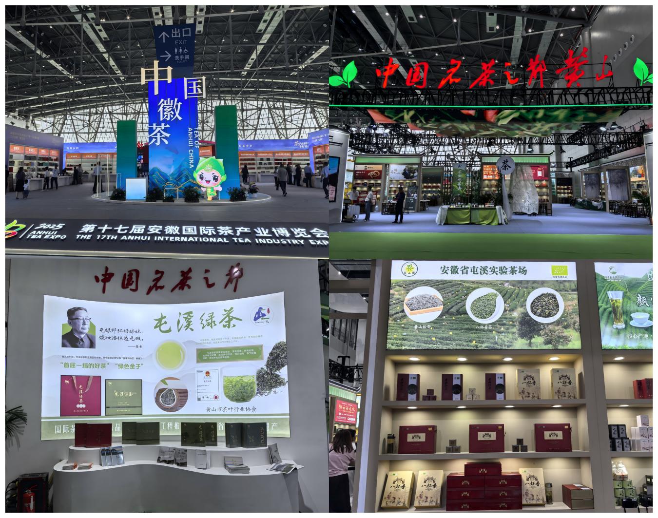 屯溪實(shí)驗(yàn)茶場攜非遺技藝名優(yōu)茶亮相第十七屆安徽國際茶產(chǎn)業(yè)博覽會(huì)